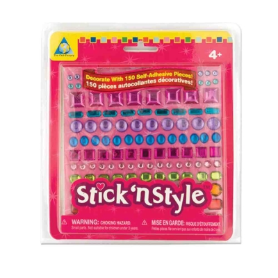 Stick n Style Glanz Mosaik Juwelen Aufkleber Plaettchen 150 Stueck