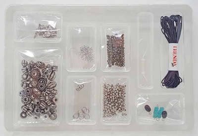 Trendiy Art Kinder Spielzeug Schmuck Bastelset Fusskettchen