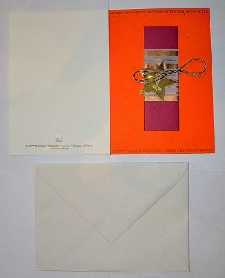 Räder Weihnachts Gutschein Klapp Geld Geschenk Karte