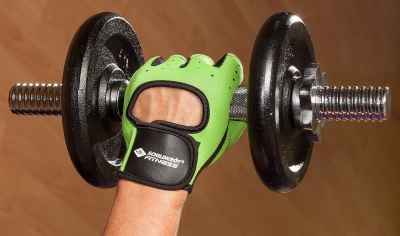 Fitness Handschuhe Muskel Kraft Sport Training Groesse M