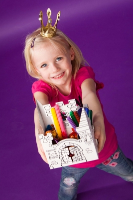 Calafant Papierbastelset Prinzessin