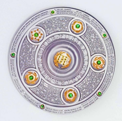 Ravensburger Fußball Bundesliga Meisterschale Deko Aufsteller 11 cm