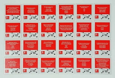Ravensburger Fussball Bundesliga Mini Quiz Wissens Spiel