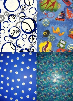 Geschenkpapier zum Einpacken Ein Bogen Einpackservice 50 x 100 cm