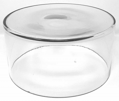 Zimmerbrunnen Glasschale Glas Schale 25 cm hoch 13 cm stark 5 mm