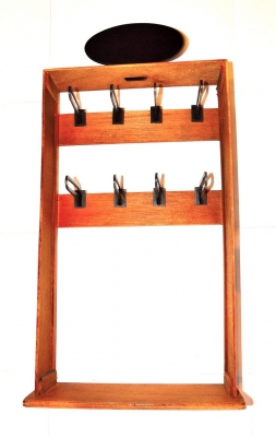 Holzdisplay Verkaufsständer 46 x 26 x 12 cm