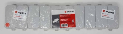 Kabelabzweigkasten Mini 89x43x37 mm IP54 grau 10 Einführungen 10 Stück