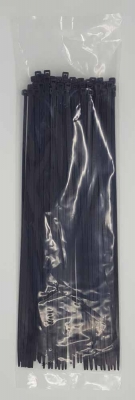 Kabelbinder 4,8 x 368 mm 22 Kg Zugfestigkeit Nylon Schwarz 100 Stück
