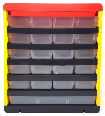 Werkzeug Sortier Kasten Kleinteile Aufbewahrung 295 x 335 x 135 mm