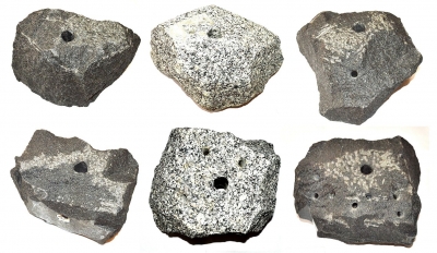 Quellstein Brunnenstein Marmorstein ab 8,25 Kg Durchmesser innen 21 mm