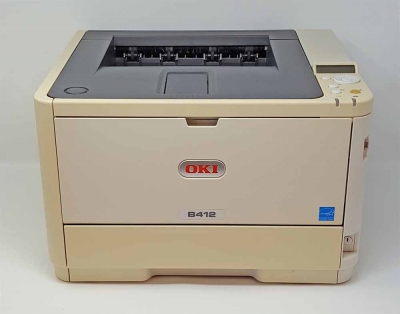 OKI B412dn Laser Drucker Schwarzweiß Duplex Netzwerk S11549