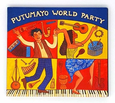 Putumayo Welt Musik CD World Party Mix Salsa Ska Compas Reggae Zydeco