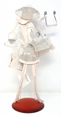 Jewelies Metall Schmuck Halter Staender Lady Rose