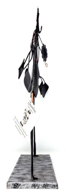 Jewelies Metall Schmuck Halter Staender Miss Rodeo Drive Silber