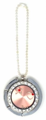 Schmuck Anhaenger Medaillon Moving Star 45mm Edelstahl Strasssteine