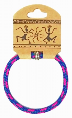 Windworks Kinder Armband Nylon Umfang 14 cm Rosa Blau