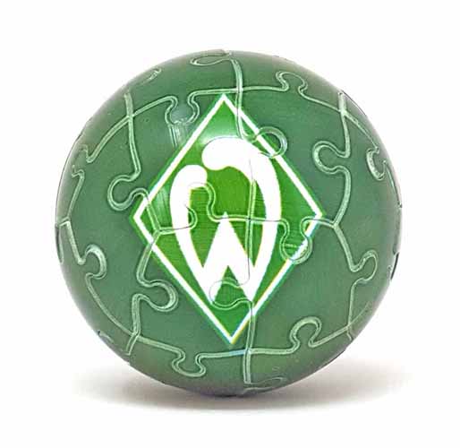 Ravensburger Puzzleball Bundesliga FC Werder Bremen 27 Teile Durchmesser 5 cm