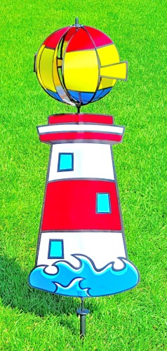 Drehender Leuchtturm