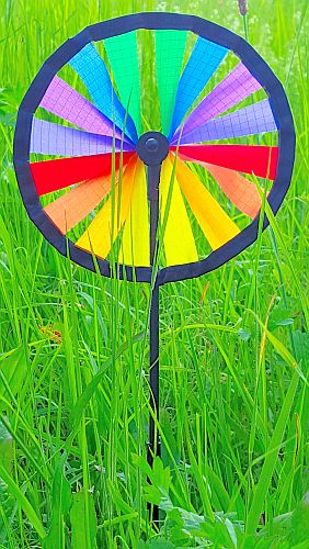 Windrädchen Bunt 16 cm
