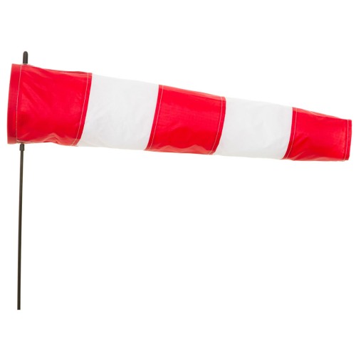 Windsock Red White 60 cm