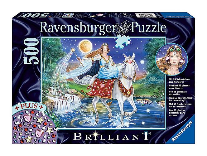 Ravensburger -Puzzle Fee im Mondschein-Brilliant