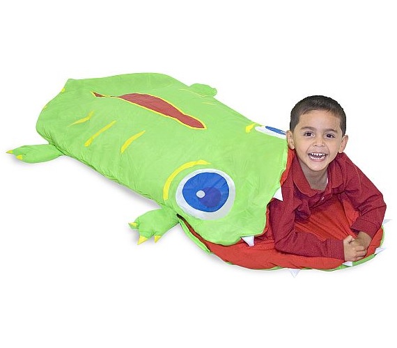 Krokodilschlafsack Alligator Sleeping Bag 173 x 91,5 cm / 68.11 x 36.02 inch