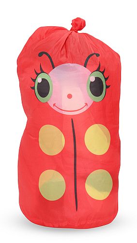 Marienkäferschlafsack Packsack 25 x 39 cm / 9.84 x 15.35 inch