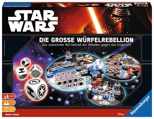 Ravensburger Spiele - Star Wars-Die große Würfelrebellion 