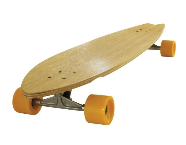 Streetsurfing Longboard 7 Lagen Ahornholz 70 mm PU Rollen 107 x 24 cm / 42 x 9.45 inch