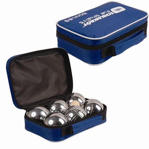 Klassisches Metallbouleset 