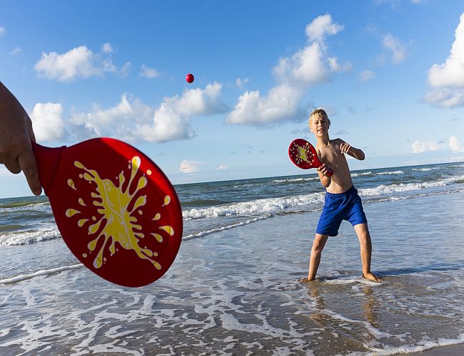 Beachballset mit Neoprenbespannung