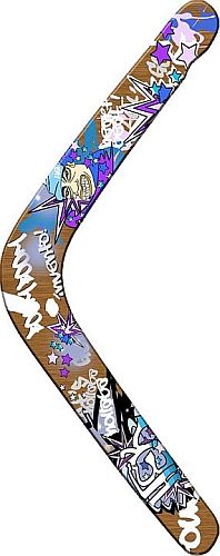 Bumerang Natural Graffiti (left)