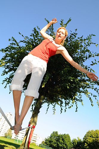 Slackline Basic - Blau