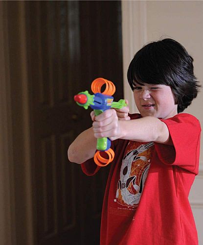Zyphoon Nano Spielzeugpistole - Schussweite über 15 Meter 